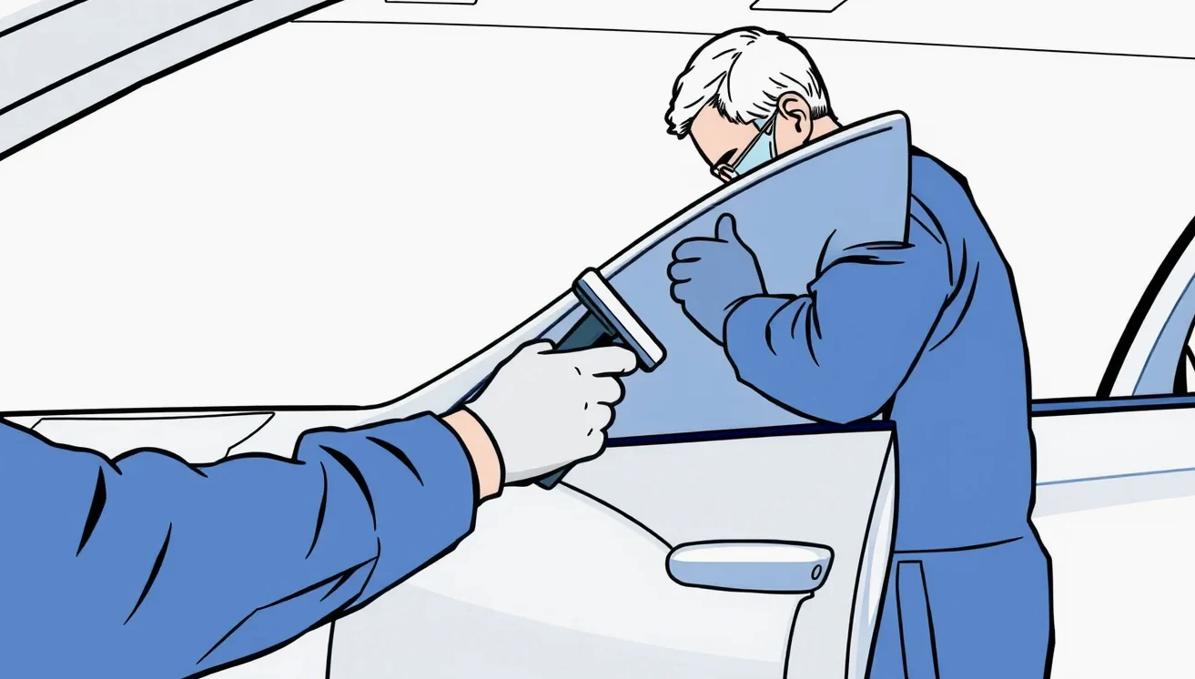 Športovo upravené automobily zaparkované v rade na zraze