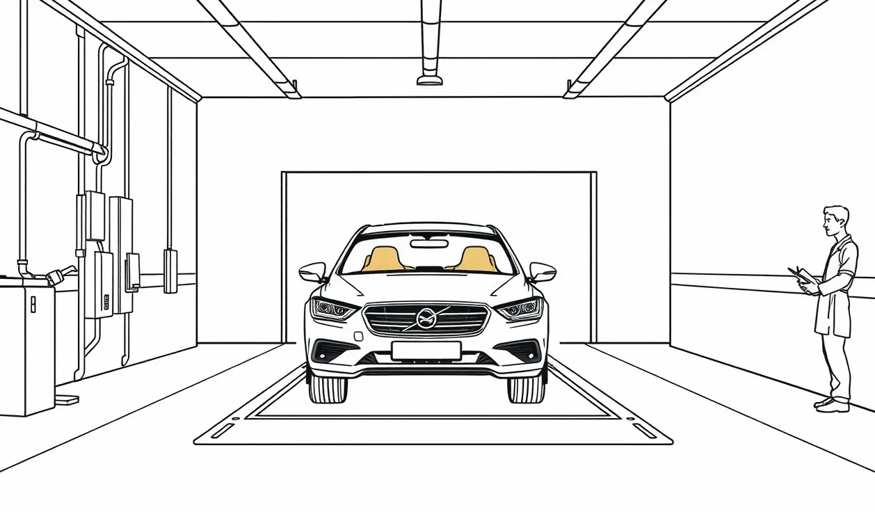Automechanik v dielni porovnáva nový náhradný diel s poškodeným komponentom