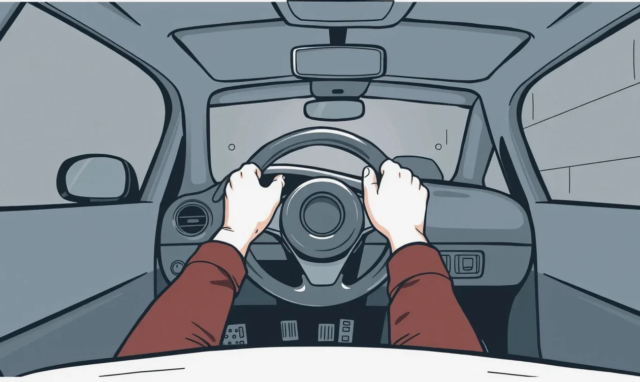 Motorista s policajnou hliadkou pri spisovaní zápisnice o trestnom čine