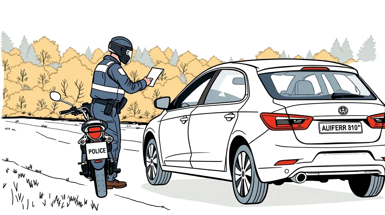 Dopravná nehoda dvoch osobných áut na križovatke s poškodeným predným nárazníkom