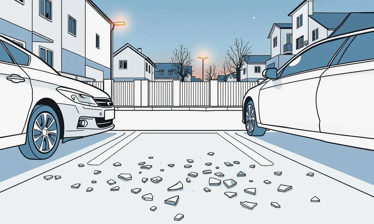 Detail technického preukazu a kľúčov od automobilu položených na zmluve o lízingu