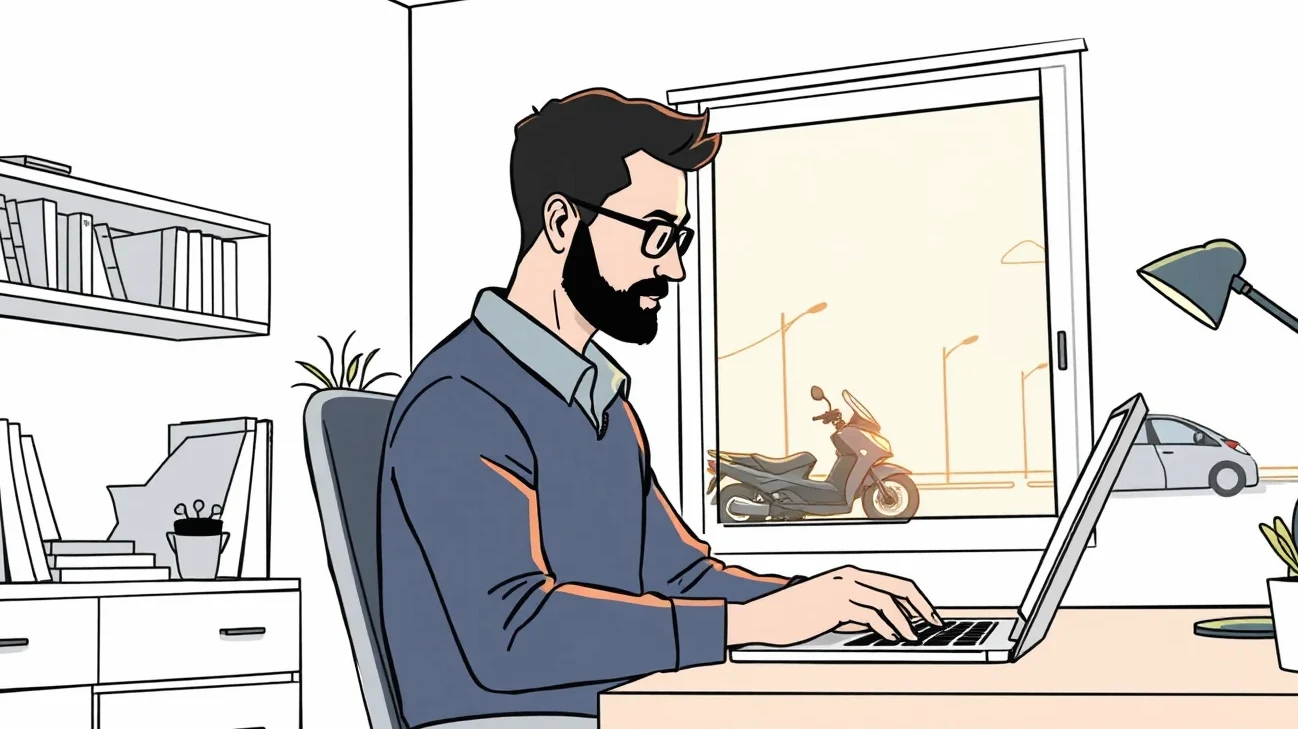 Pracovníčka dopravného inšpektorátu kontroluje veľký technický preukaz a zelenú kartu