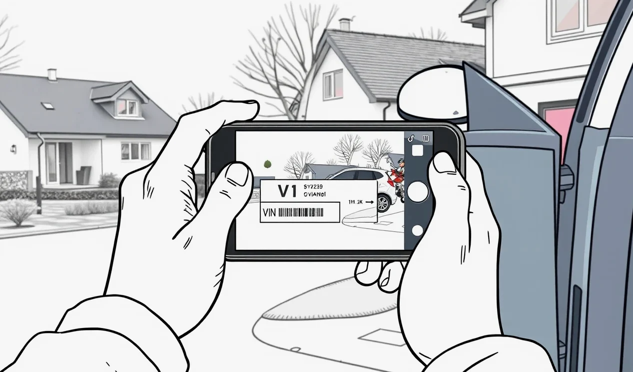 Podnikateľ kontrolujúci doručenú správu s rozhodnutím o zápise vozidla v elektronickej schránke