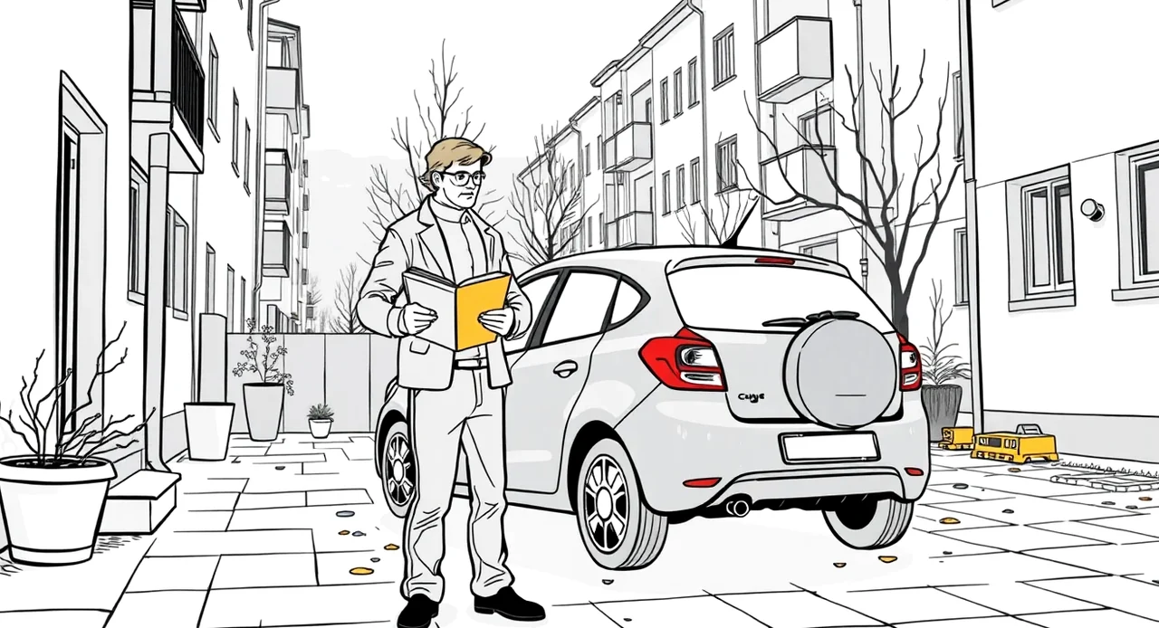 Odstavené motorové vozidlo v garáži pripravené na dočasné vyradenie z evidencie