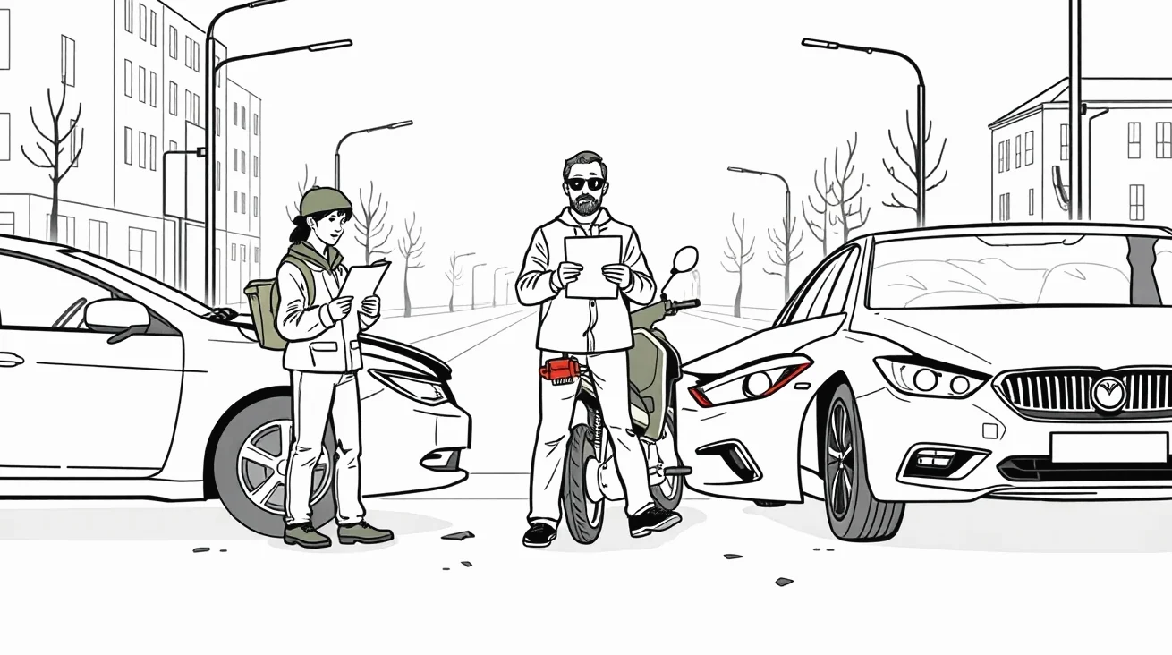 Vodič drží smartfón a fotografuje stav počítadla kilometrov v automobile