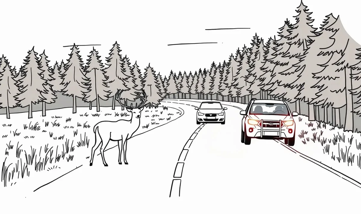 Vodič obzerá prasknuté čelné sklo na osobnom automobile po náraze kamienka