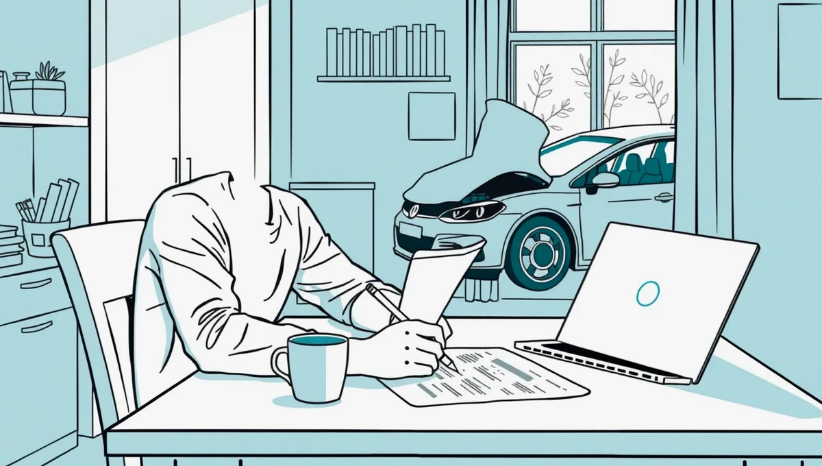 Odťahové vozidlo odváža havarovaný automobil po totálnej škode na vrakovisko